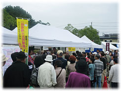 産業祭とあわせて1万人以上が来場